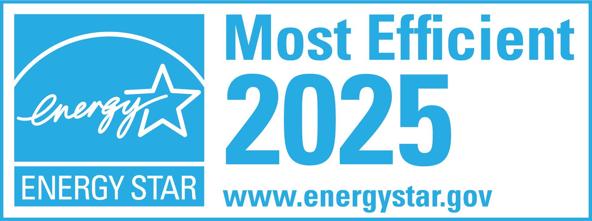 Energy Star Logo - Most Efficient 2025