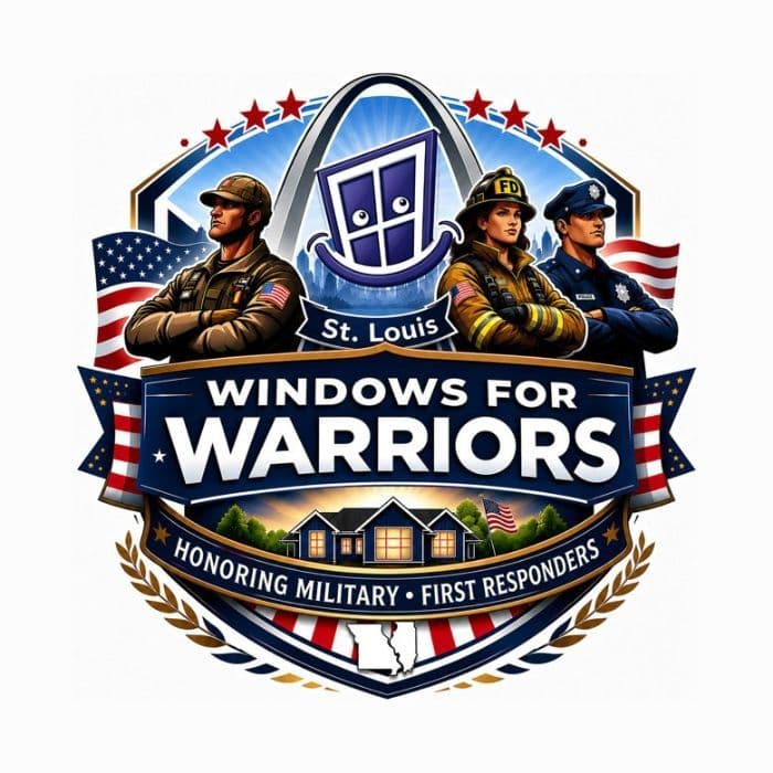 Windows for Warriors St. Louis badge